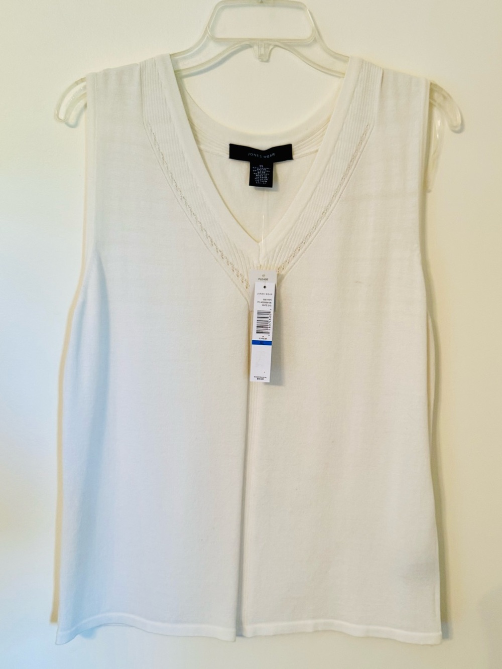 🔴NWT🔴 Jones Wear Women’s Sleeveless Top, Size XL